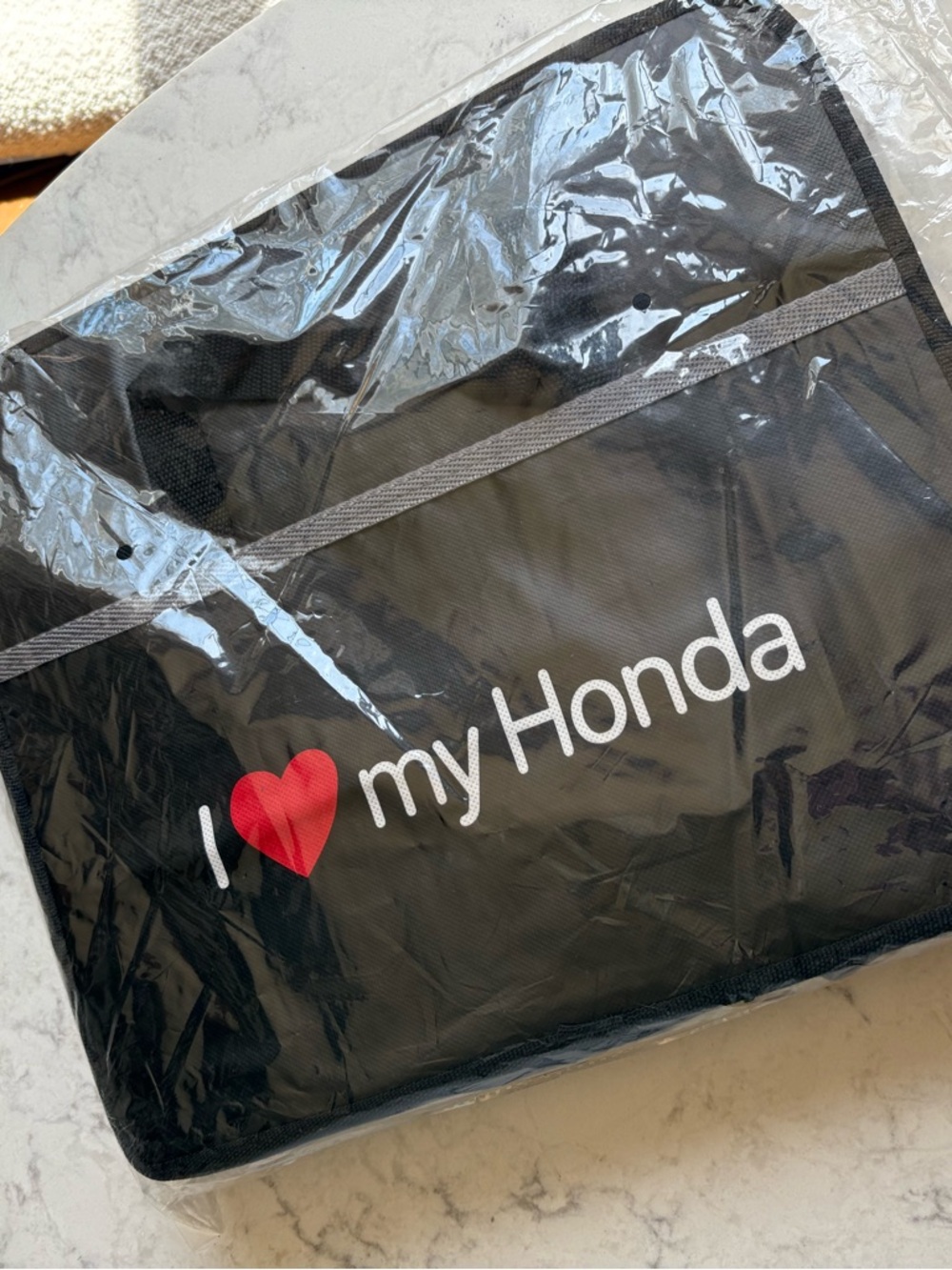 I ♥ my Honda Black Logo Trunk Storage Organizer